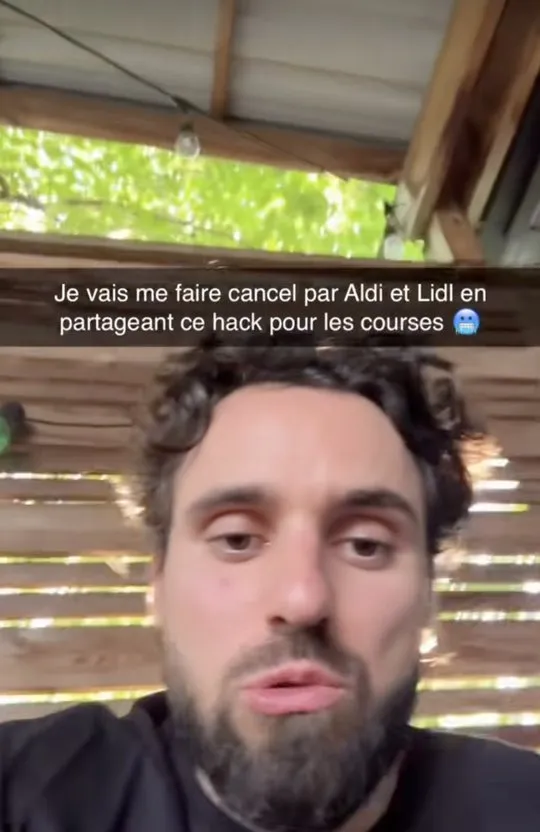 Vidéo UGC, astuce courses